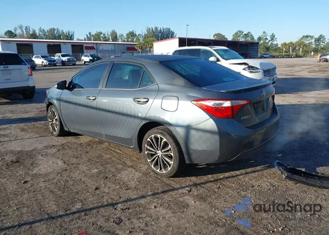 2014 Toyota Corolla S Plus z USA, uszkodzony, nr VIN 2T1BURHEXEC014244